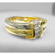 18K 2 TONE DOUBLE BAND SET 6.4G - Idaho Pawn & Gold