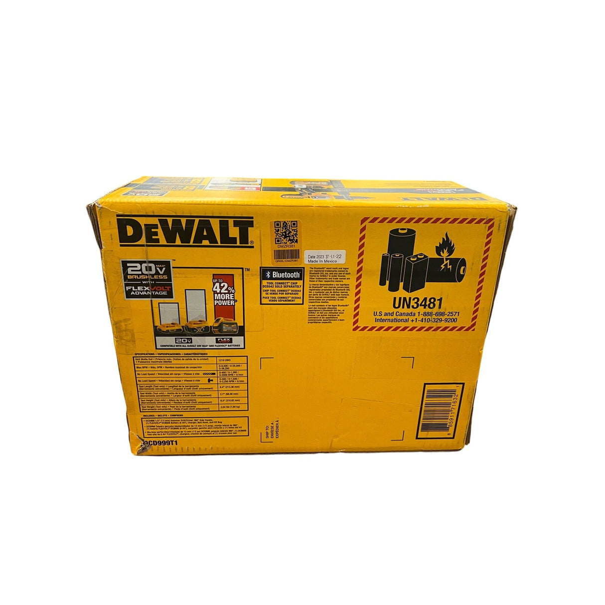 DEWALT DCD999T1 DRILL