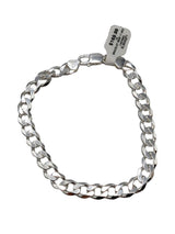 8" STERLING SILVER CUBAN LINK BRACELET - Idaho Pawn & Gold