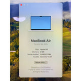 Apple MacBook Air M3 - Model: A3114 - 245GB Storage - 8GB Ram - Idaho Pawn & Gold