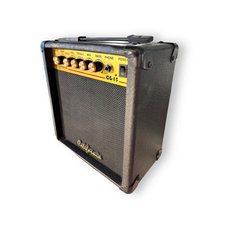 CALIFORNIA MUSIC GUITAR AMP CG - 1 - Idaho Pawn & Gold