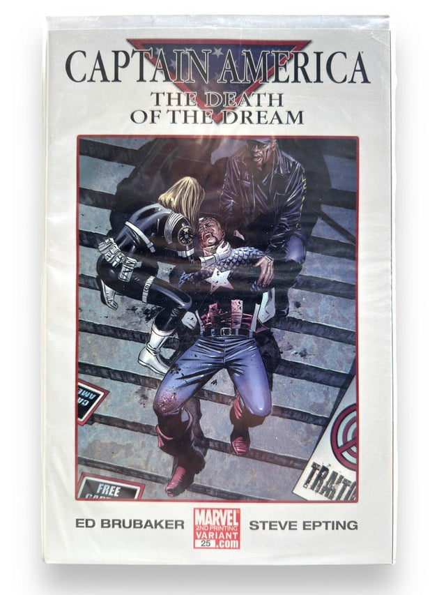 CAPTAIN AMERICA DEATH OF THE DREAM COMIC BOOK - Idaho Pawn & Gold