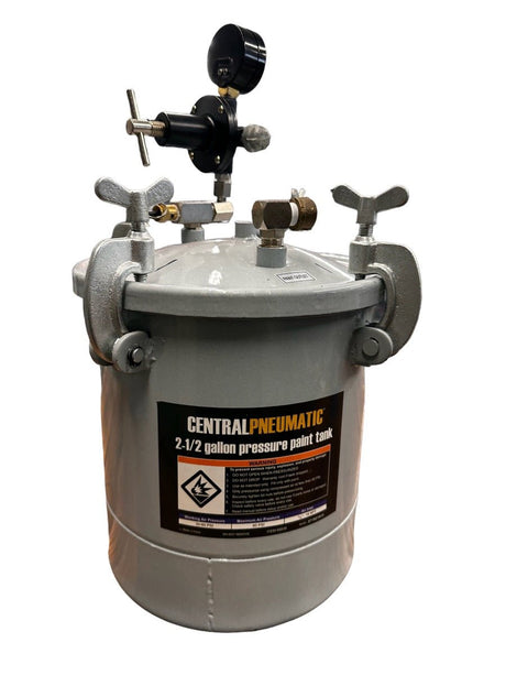 CENTRAL PNEUMATIC 66839 2-1/2 gal. Air Pressure Paint Tank - Idaho Pawn & Gold