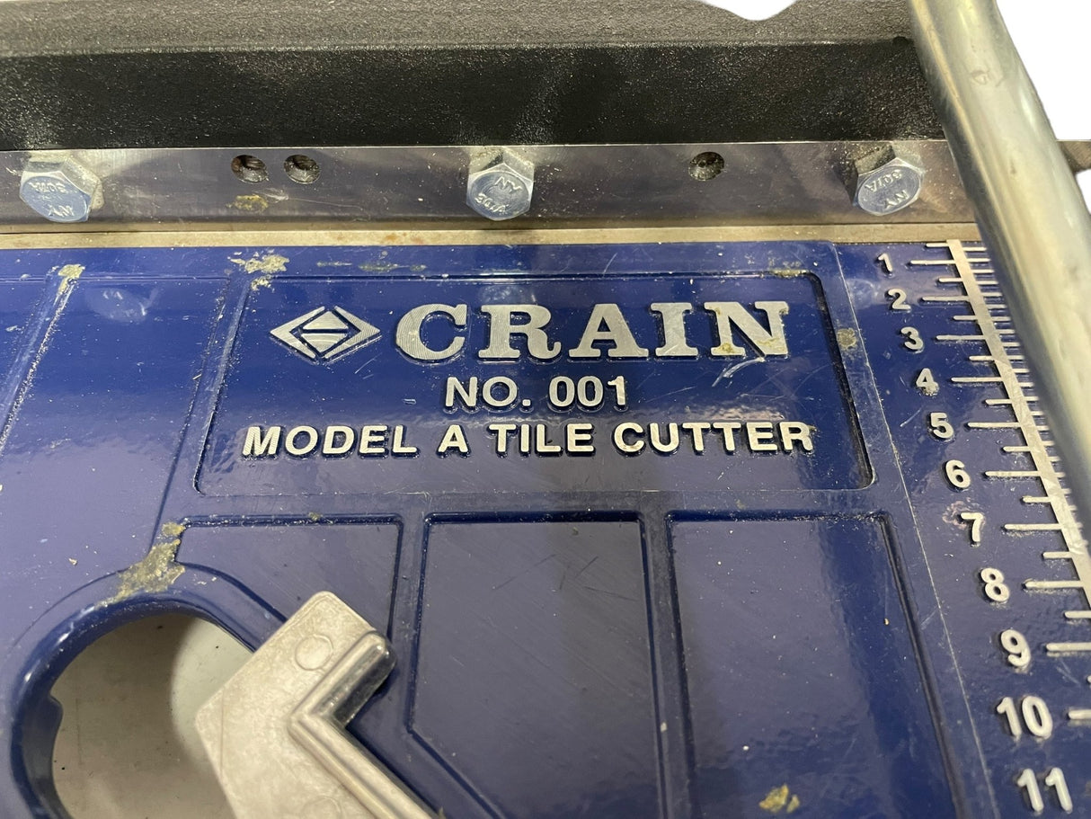 CRAIN FLOOR COVERING TOOLS NO. 001 MODEL A TILE CUTTER - Idaho Pawn & Gold