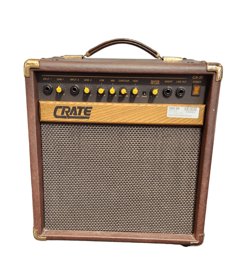 Crate CA-30 Guitar Amp - Idaho Pawn & Gold