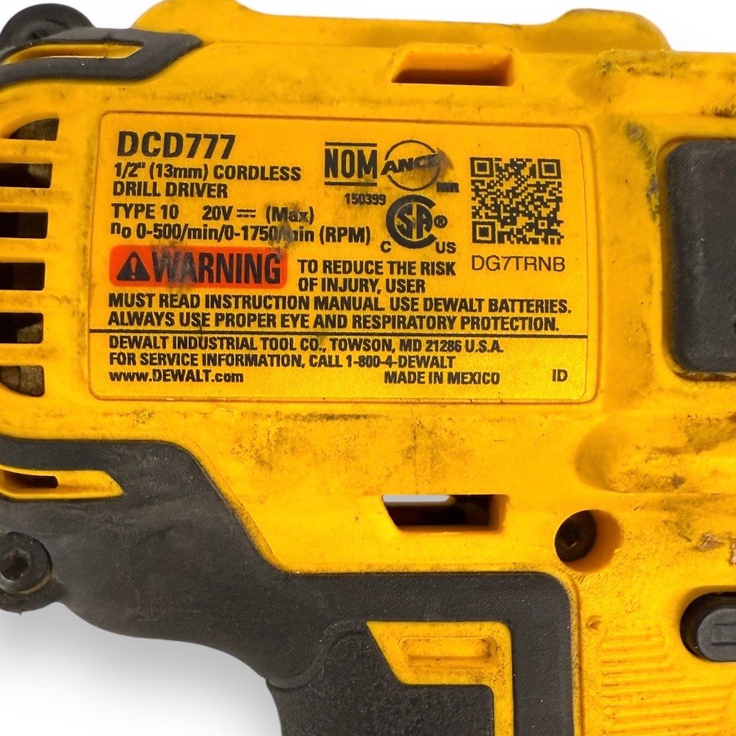 DEWALT 20V Cordless Drill Driver - DCD777 - Idaho Pawn & Gold