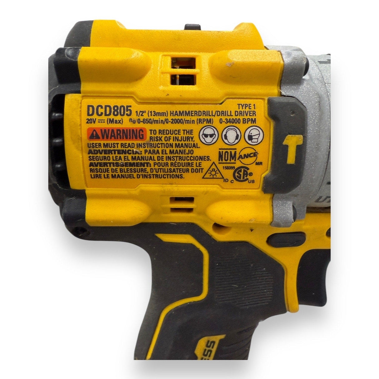 DEWALT HAMMER DRILL DCD805 20V - Idaho Pawn & Gold