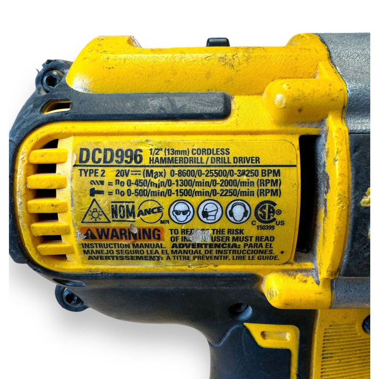 DeWalt HAMMER DRILL - MODEL DCD996 - Idaho Pawn & Gold