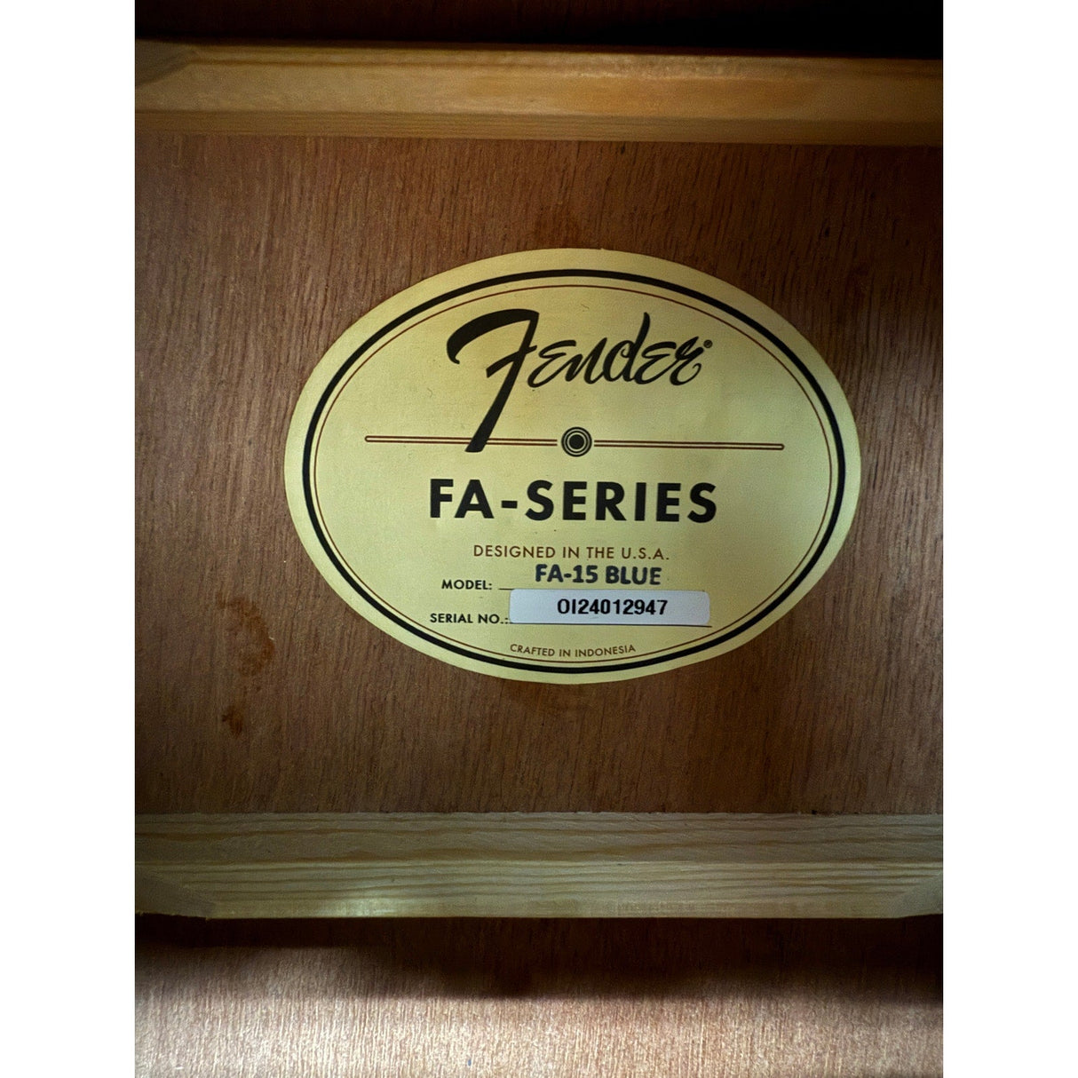 FENDER GUITAR FA - 15 BLUE - Idaho Pawn & Gold