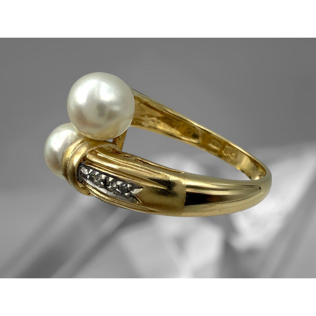 Gold Ring - 14 - pearl - Size 7.25 - Idaho Pawn & Gold