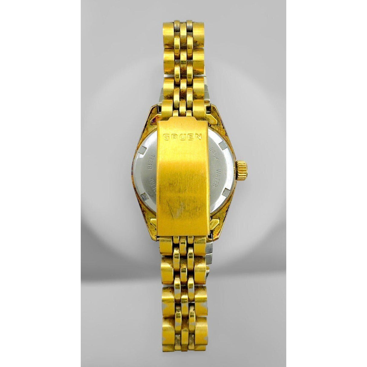 GRUEN GOLD TONED WATER RESISTANT WATCH - Idaho Pawn & Gold