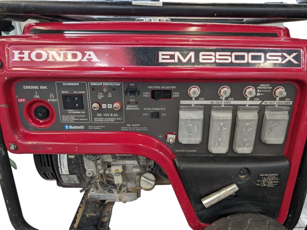 HONDA EM6500SX GENERATOR - Idaho Pawn & Gold