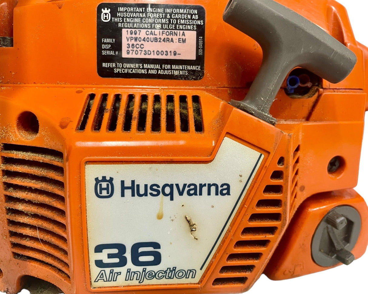 Husqvarna 36 Air Injection chainsaw - Idaho Pawn & Gold