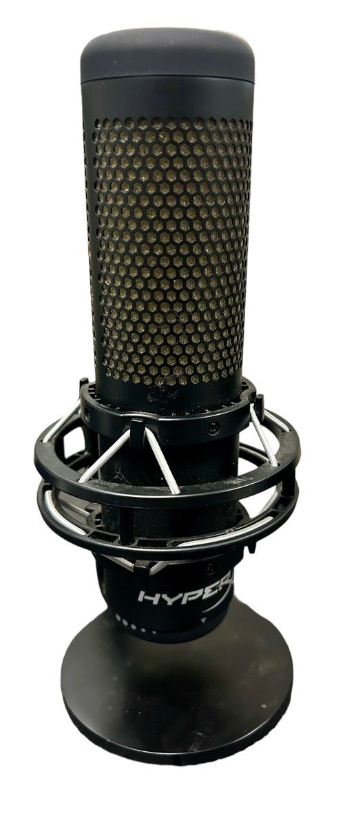 KINGSTON TECHNOLOGY HYPERX QUADCAST, CONDENSER MIC, WITH STAND - Idaho Pawn & Gold