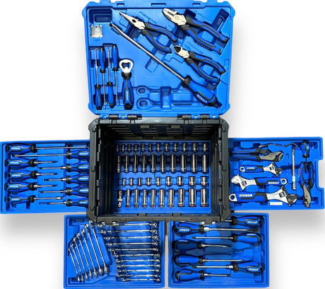 Kobalt 227-Piece Standard (SAE) and Metric Polished Chrome Mechanic's Tool Set - Idaho Pawn & Gold