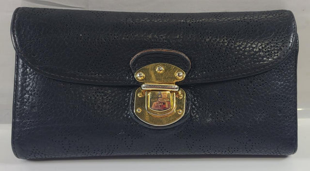 LOUIS VUITTON M61864 MONOGRAM EMPREINTE ZIPPY WALLET BLACK. WITH ENTRUPY CERTIFI - Idaho Pawn & Gold