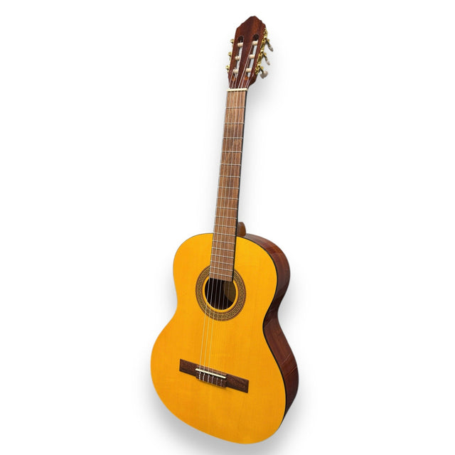 LUCERO LC100CE ACOUSTIC - ELECTRIC CUTAWAY CLASSICAL GUITAR NATURAL - Idaho Pawn & Gold