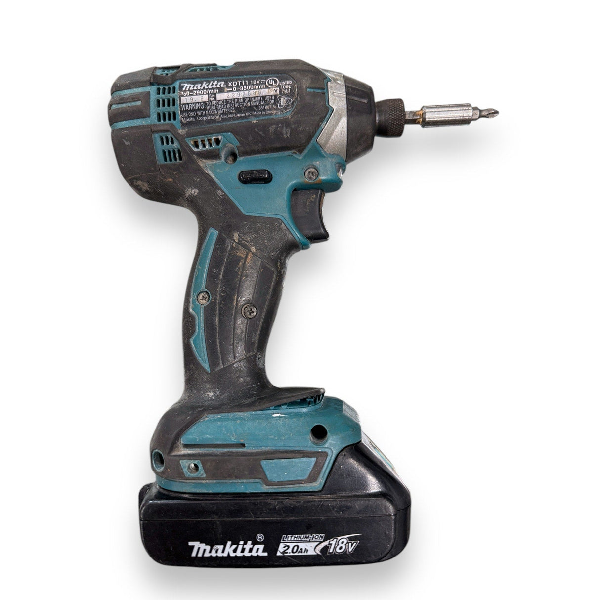 MAKITA XDT11 IMPACT, 2 BATTERIES AND CHARGER, 18V - Idaho Pawn & Gold