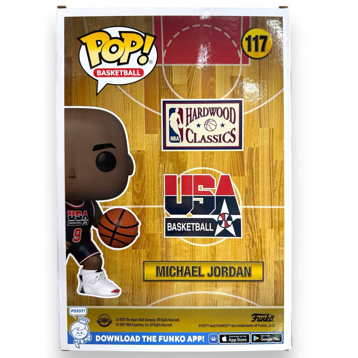 Michael Jordan Team USA Funko Pop! 117 - Idaho Pawn & Gold