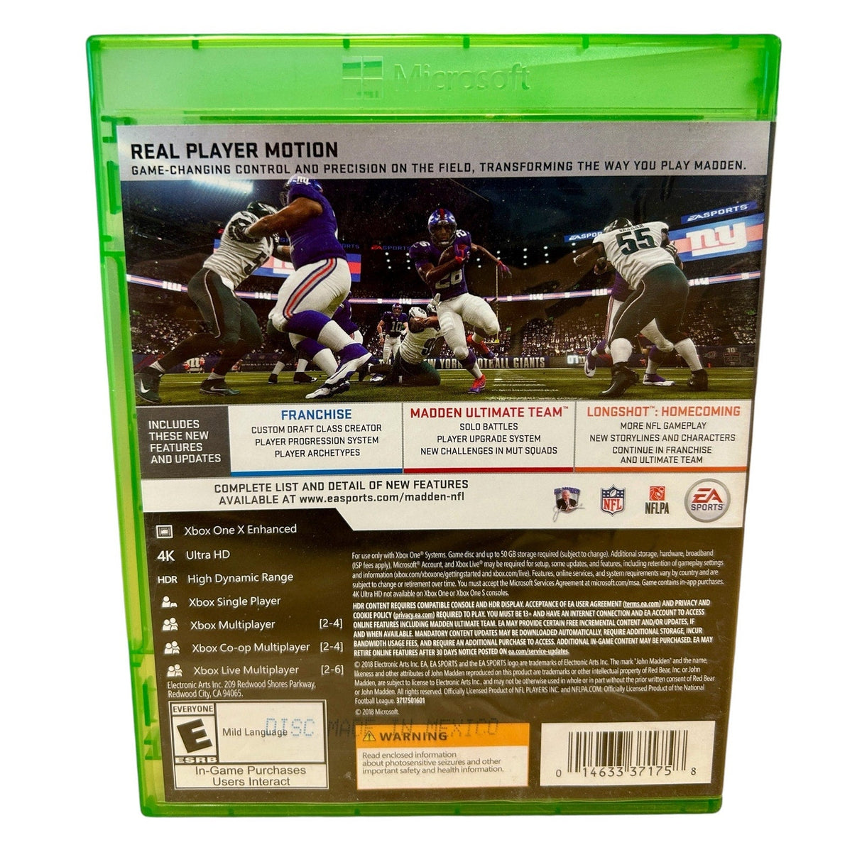 Microsoft Madden NFL 19 XBOX ONE - Idaho Pawn & Gold