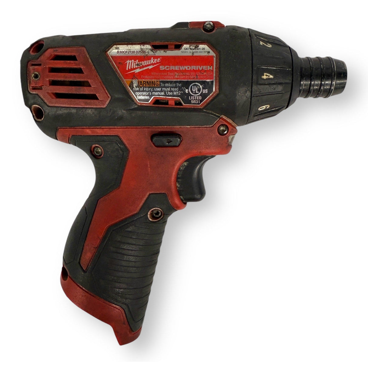 Milwaukee 2401 - 20 M12 Cordless Screwdriver 12V - Idaho Pawn & Gold