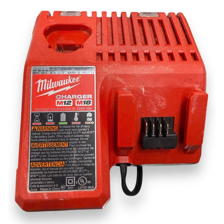 MILWAUKEE 48 - 59 - 1812 18V M12 / M18 LITHIUM ION CHARGER - Idaho Pawn & Gold