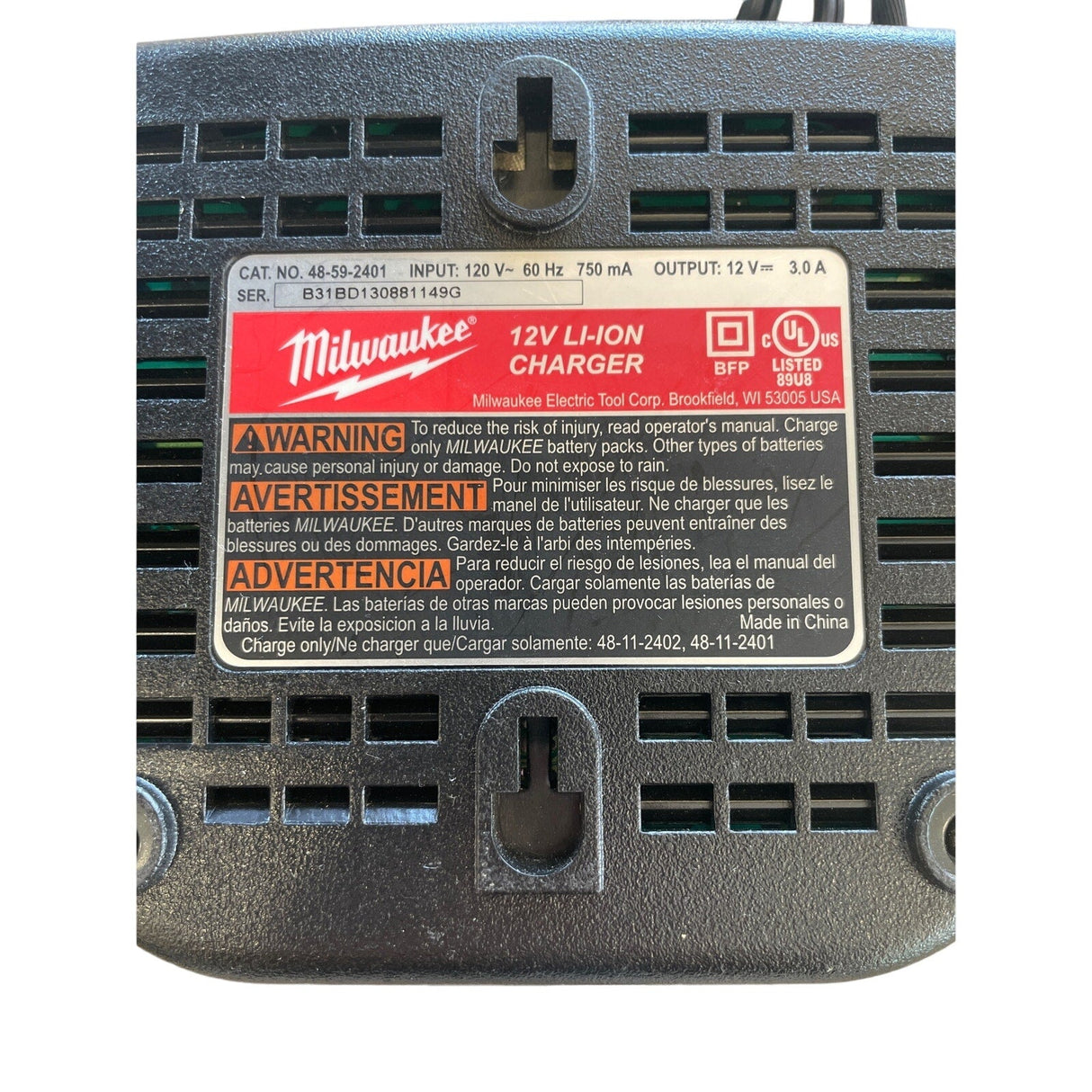 Milwaukee M12 Charger - Idaho Pawn & Gold