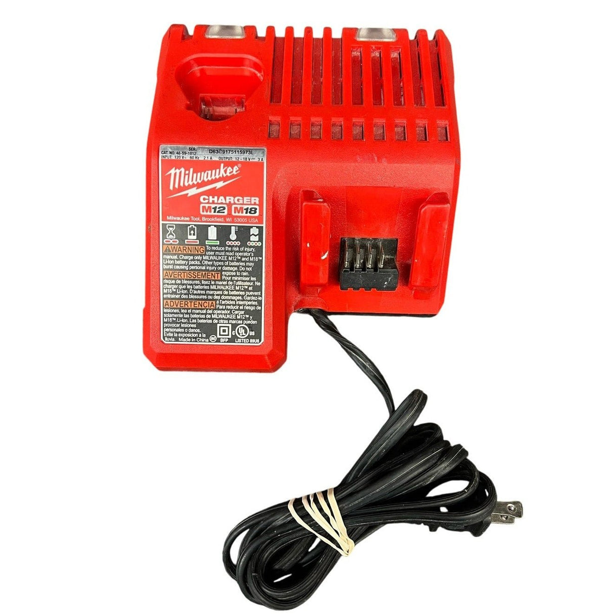 MILWAUKEE TOOLS 48 - 59 - 1812 - BATTERY CHARGER - Idaho Pawn & Gold