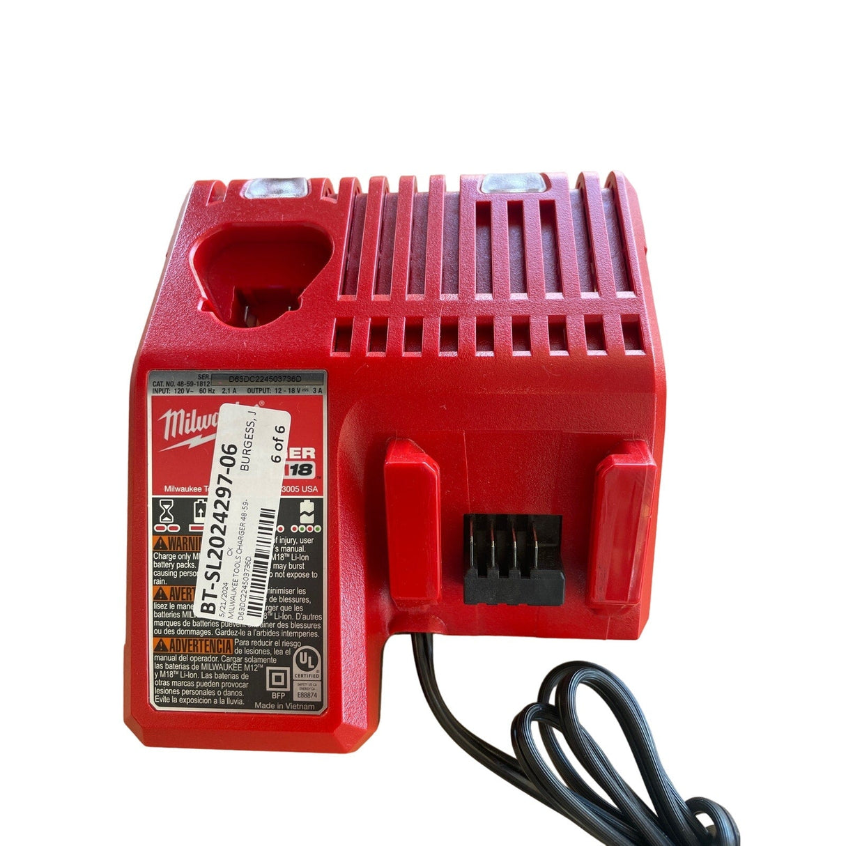 Milwaukee Tools Charger 48 - 59 - Idaho Pawn & Gold