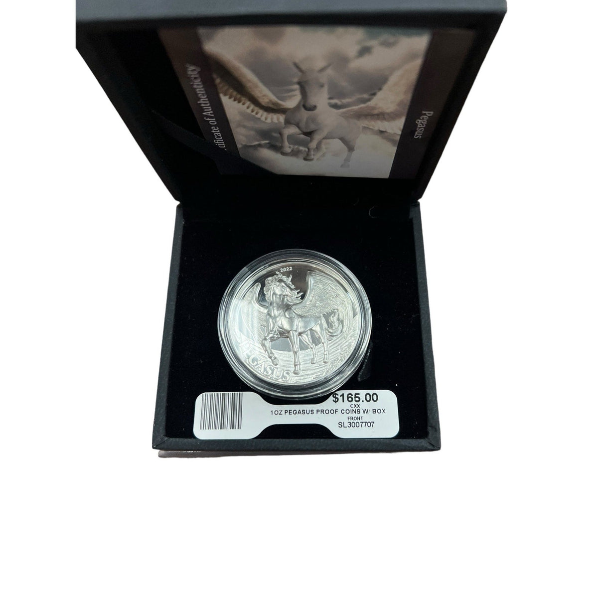 MYTHOLOGY SERIES " PEGASUS " 1OZ .999 SILVER - Idaho Pawn & Gold