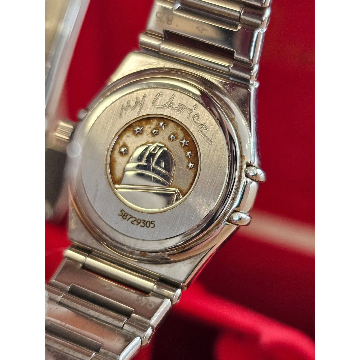 Omega Stainless Steel Diamond Bezel Mother of Pearl 22mm Constellation 1465.71.00 - Idaho Pawn & Gold