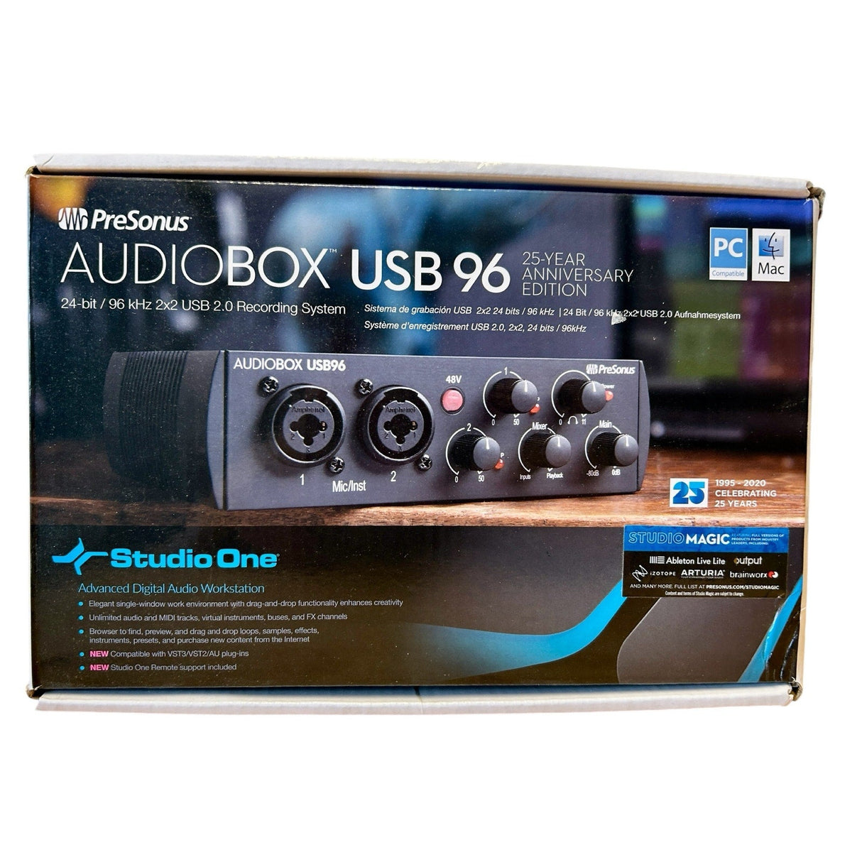 Personus AUDIOBOX USB 96 - Idaho Pawn & Gold