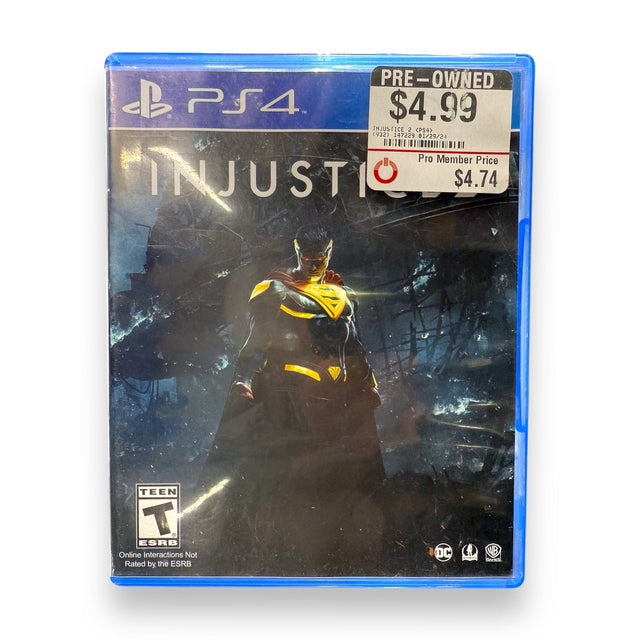 SONY PS4 INJUSTICE 2 - PS4 - Idaho Pawn & Gold