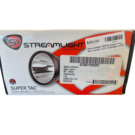 Streamlight 88700 Super Tac 160 Lumen LED FLASHLIGHT - Idaho Pawn & Gold