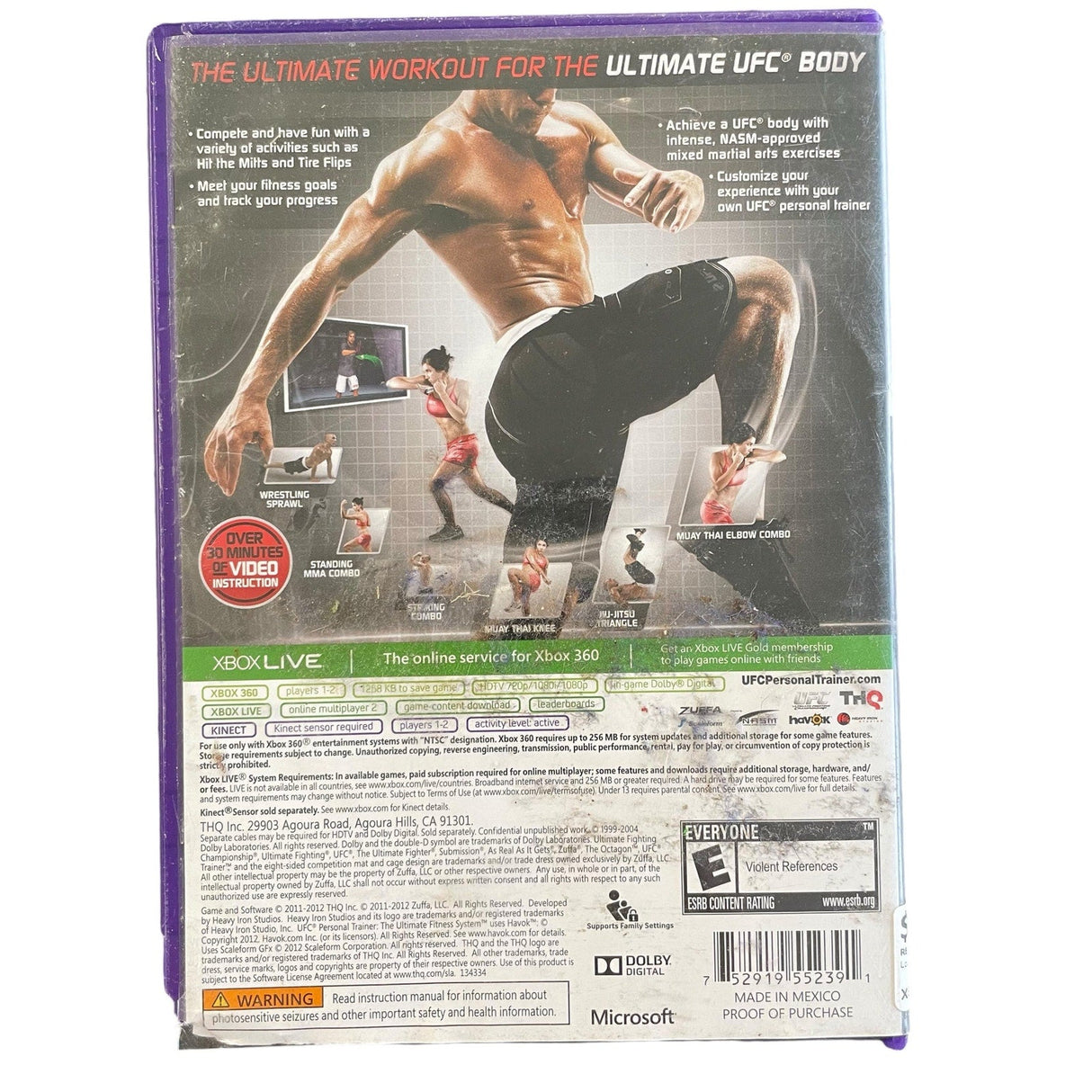 XBOX 360 UFC TRAINER KINECT - Idaho Pawn & Gold