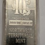$273 - NORTHWEST TERRITORY MINT 10 TROY OZ .999 SILVER BAR