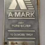 $271 - A-MARK PRECIOUS METALS .999 PURE SILVER 10 TROY OUNCES BAR
